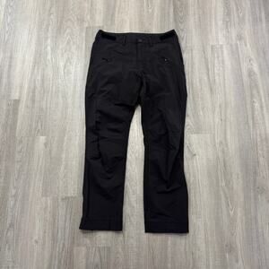 Patagonia Point Peak Trail Pants Women's 10 (Fits 30x28) Black Hiking Outdoors